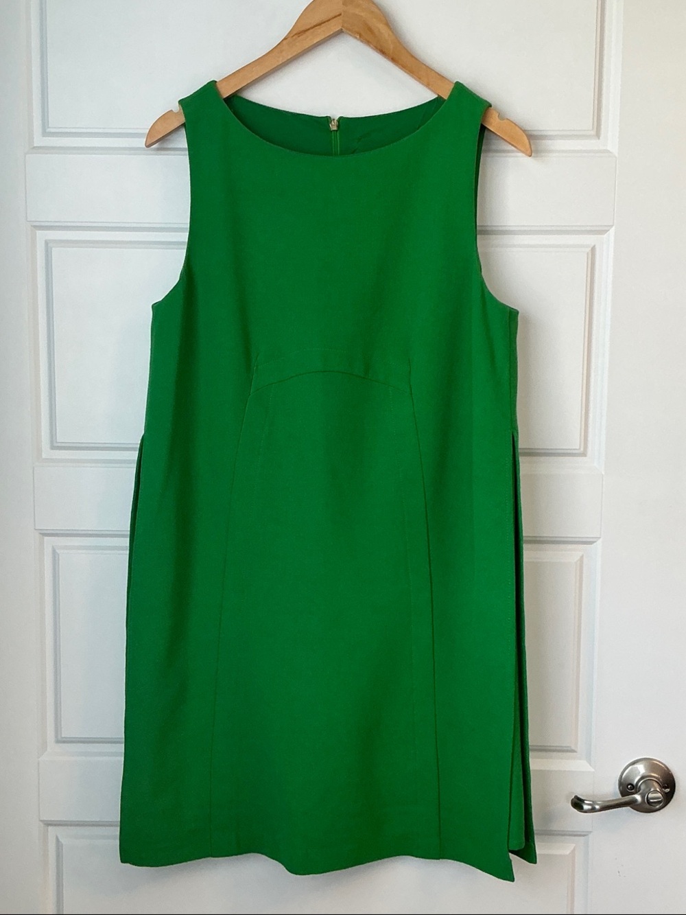 Trina Turk Emerald Green Sleeveless Shift Dress